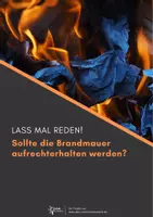 Vorschau - Unterrichtsreihen - Brandmauer - aufrechterhalten? (CDU/AfD) Lass mal reden! (Unterrichtsreihe - Premiumversion) - Deckblatt
