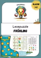 Vorschau - Spiele - Sinnentnehmendes Lesespiel "Lesepuzzle - Frühling" - Deckblatt
