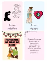 Vista previa - Tarjetas / Manipulativos - MEMORAMA DE TIPOS DE AMOR - página 3