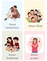 Vista previa - Tarjetas / Manipulativos - MEMORAMA DE TIPOS DE AMOR - Portada