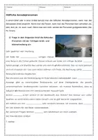 Vorschau - Arbeitsblätter - Die höfliche Anrede (Arbeitsblätter) - Deckblatt