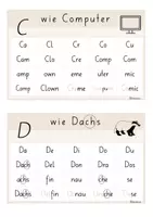 Vorschau - Fördermaterial/Inklusion - Leseteppich A-Z (nach Sprachstarke 1) - Seite 3