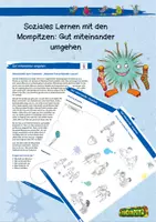 Vorschau - Stundenentwürfe - Soziales Lernen mit den Mompitzen: Gut miteinander umgehen - Deckblatt