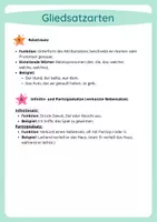Vorschau - Arbeitsblätter - Gliedsatzarten_Übersicht mit Übungen und Lösungen - Seite 3