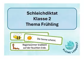Vorschau - Arbeitsblätter - Lesespiel zum Frühling für Klasse 2 - Seite 3