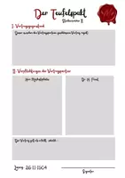 Vorschau - Arbeitsblätter - Goethes Faust: Der Teufelspakt (Studierzimmer II) - Paket - Deckblatt