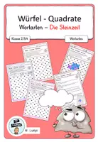Vorschau - Spiele - Würfel Quadrate Wortarten - die Steinzeit - Deckblatt