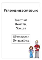 Vorschau - Arbeitsblätter - Personenbeschreibung schreiben – Musteraufsatz, Steckbriefe & Schreibhilfe | ab Klasse 3 - Seite 2