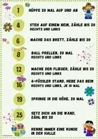 Vorschau - Arbeitsblätter - Leiterspiel mit Würfel (Frühling) - Sport Grundschule - Seite 3
