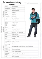 Vorschau - Arbeitsblätter - Personenbeschreibung – Musteraufsätze mit echten Fotos & Steckbriefen - Seite 2