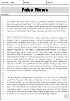 Vorschau - Anderer Materialtyp - Sachtext und Leistungsüberprüfung Fake News - Seite 3