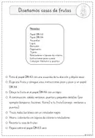 Vista previa - Manualidades / Dibujos para colorear - Colorear y dibujar casas de frutas | Dibujos para colorear - página 1