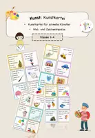 Vorschau - Mal- und Bastelvorlagen - Schnelle Kunstimpulse – Mal- und Zeichenideen für kreative Pausen - Deckblatt