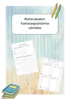 Vorschau - Unterrichtsreihen - Arbeitsblätter Fantasiegeschichte - Deckblatt