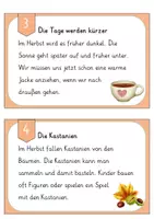 Vorschau - Arbeitsblätter - Abschreibkartei Herbst - Seite 2