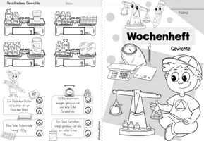 Vorschau - Arbeitsblätter - Gewichte - Seite 1