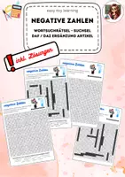 Vorschau - Spiele - Materialpaket: 11 Suchsel - Wortsuchrätsel - Mathematik - 6. Schulstufe - sprachsensibel sprachbewusst - Seite 1