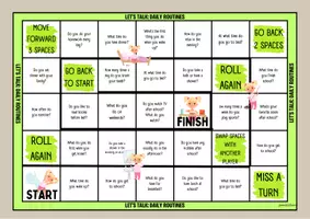 Vista previa - Juegos / Gamificación - Chat & Roll – Speaking Board Games Pack - página 1