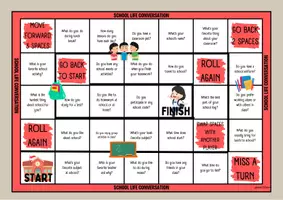 Vista previa - Juegos / Gamificación - Chat & Roll – Speaking Board Games Pack - página 2