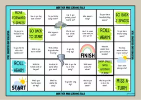 Vista previa - Juegos / Gamificación - Chat & Roll – Speaking Board Games Pack - página 3