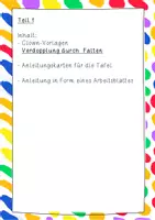 Vorschau - Arbeitsblätter - Clown-Pompoms - Kunstidee Fasching, Karneval, Kunst Grundschule - Seite 2