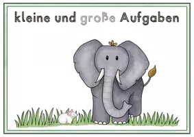 Vorschau - Arbeitsblätter - Kleine und große Aufgaben - Plusrechnen im ZR 20 - Seite 1