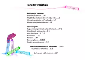 Vorschau - Unterrichtsreihen - Farbenkünstler Chamäleon - Warntiere und Tarntiere - Seite 1