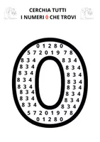 anteprima - Esercizi - DISCRIMINAZIONE DEI NUMERI 1-9 - Pagina di copertina