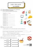 Vorschau - Arbeitsblätter - La cuisine - Hör-Seh-Verstehen - Bildkarten - Seite 1
