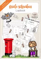 Vorschau - Arbeitsblätter - Lapbook Briefe schreiben persönlicher und sachlicher Brief - Deckblatt