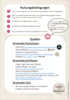Vorschau - Arbeitsblätter - Lapbook Briefe schreiben persönlicher und sachlicher Brief - Seite 1