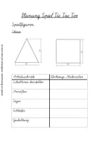 Vorschau - Arbeitsblätter - Tic Tac Toe Spiel mit Laubsäge herstellen - Planung SAS - Seite 3