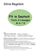 Vorschau - Arbeitsblätter - Fit in Deutsch und Mathe, Materialpaket ab Kl. 4 - Deckblatt