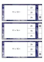 Vorschau - Stationenlernen - Zahlenraum 40 Klammerkarten Addition - Seite 2
