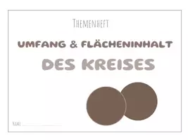 Vorschau - Unterrichtsreihen - Themenheft Kreis - Kreisumfang und Kreisflächeninhalt - Seite 1