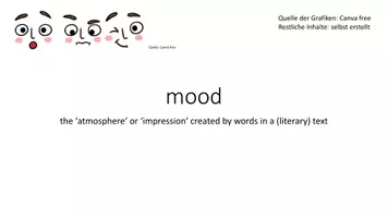 Vorschau - Arbeitsblätter - Analysis of the atmosphere in a text (example: 1984) #12 #13 Atmosphere - Seite 1