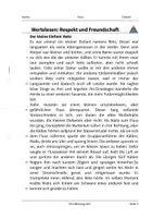 Vorschau - Arbeitsblätter - IRU - Wertelesen - Respekt und Freundschaft - Jg. 5-6 - Seite 3