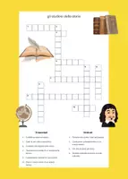 anteprima - Giochi - CRUCIVERBA STORIA- CLASSE QUARTA - Pagina 3