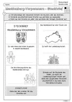 Vorschau - Mal- und Bastelvorlagen - Infocube: Bundesland Mecklenburg-Vorpommern | Deutschland - Seite 1