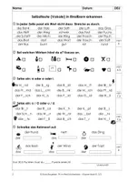 Vorschau - Arbeitsblätter - Fit im Rechtschreiben, Tests & Lösungen, Kl. 2/3 - Seite 1