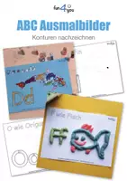 Vorschau - Arbeitsblätter - Kreative Ideen für die Buchstabeneinführung - Kunst - Seite 1
