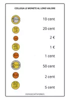 anteprima - Esercizi - EURO SOLDI MATEMATICA SECONDA ELEMENTARE - Pagina 1