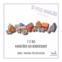 förhandsvisning - 3D-pyssel Bondgård - sida 1