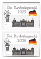 Vorschau - Unterrichtsreihen - Bundestagswahlen 2025 Lerntheke Grundschule Kl. 3/4 #demokratiestärken - Seite 3