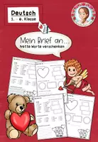 Vorschau - Arbeitsblätter - Briefe schreiben: Nette Worte verschenken zum Valentinstag (1.-6. Klasse) Deutsch - Deckblatt
