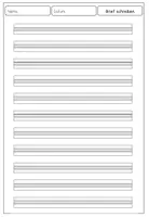 Vorschau - Arbeitsblätter - Klassenarbeit/Übung Brief schreiben mit Bewertungsbogen & PPT - Seite 3