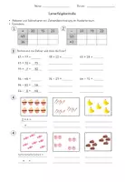Vorschau - Arbeitsblätter - Lernerfolgskontrolle/Test Mathe Klasse 2 Einmaleins/Subtraktion + Addition im Hunderterraum mit Zehnerüberschreitung - Seite 3