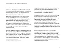Vorschau - Arbeitsblätter - Gendergerechte Sprache Kommentar Analyse Pragmatischer Text - Seite 2