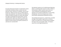 Vorschau - Arbeitsblätter - Gendergerechte Sprache Kommentar Analyse Pragmatischer Text - Seite 3