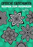 Vorschau - Mal- und Bastelvorlagen - Op-Art Blumen zum Weiter & Ausmalen - Kunst im Sommer & Frühling - Deckblatt